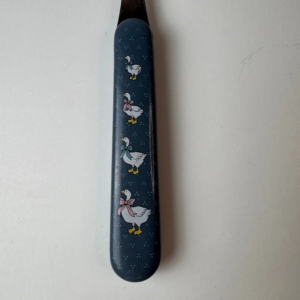 Vintage Chefs Collection Stainless Steel Meat Fork Blue Goose Country Design